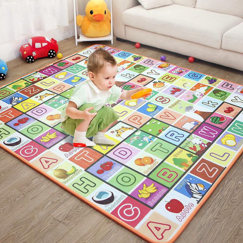 Moistureproof Crawling Play Mat Climb Pad Thicken Children Household Climb Pad Shopee Singapore