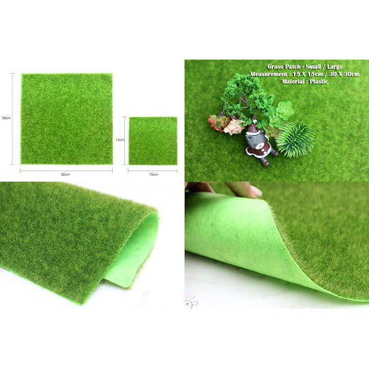 Grass Patch Fake Lawn Artificial Grass Landscape DIY Wedding Reception ...