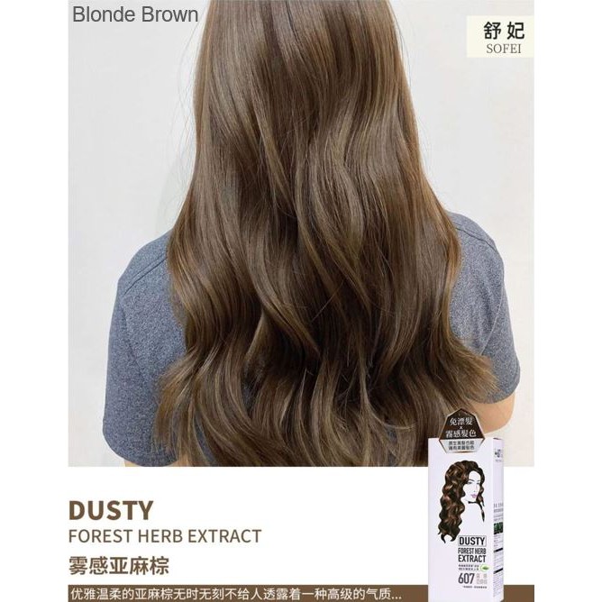 Sofei Hair Dye In Blonde Brown Shopee Singapore