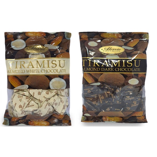 Alessio Chocolate Tiramisu Almond Chocolate (250g x 3pkts) - Dark/White ...