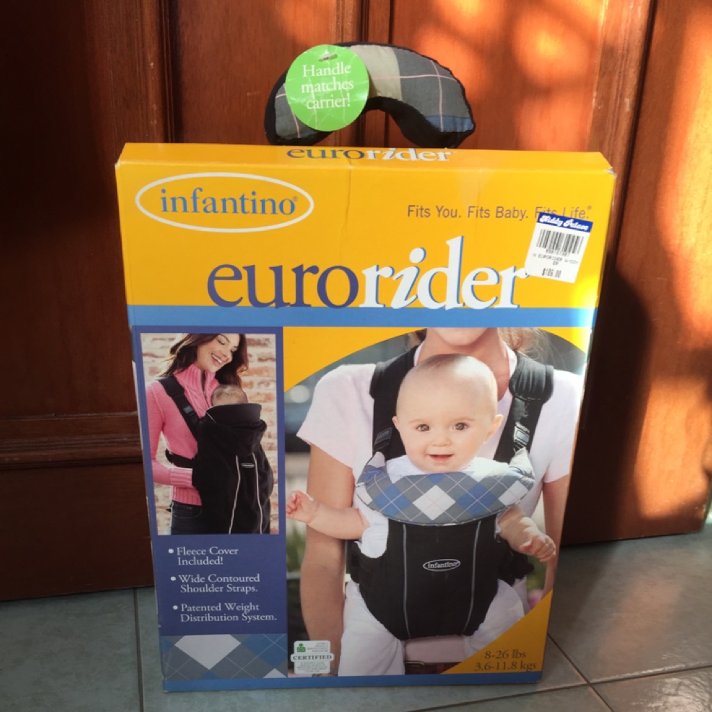 infantino eurorider baby carrier