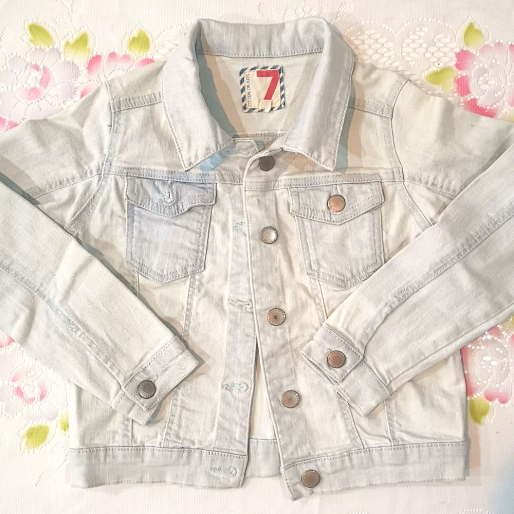 cotton on kids denim jacket