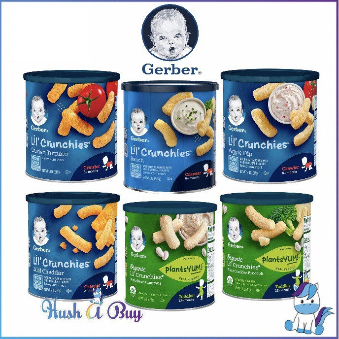 gerber lil crunchies organic