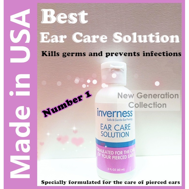 Best Ear Care Solution.Specially formulated for ear piercing