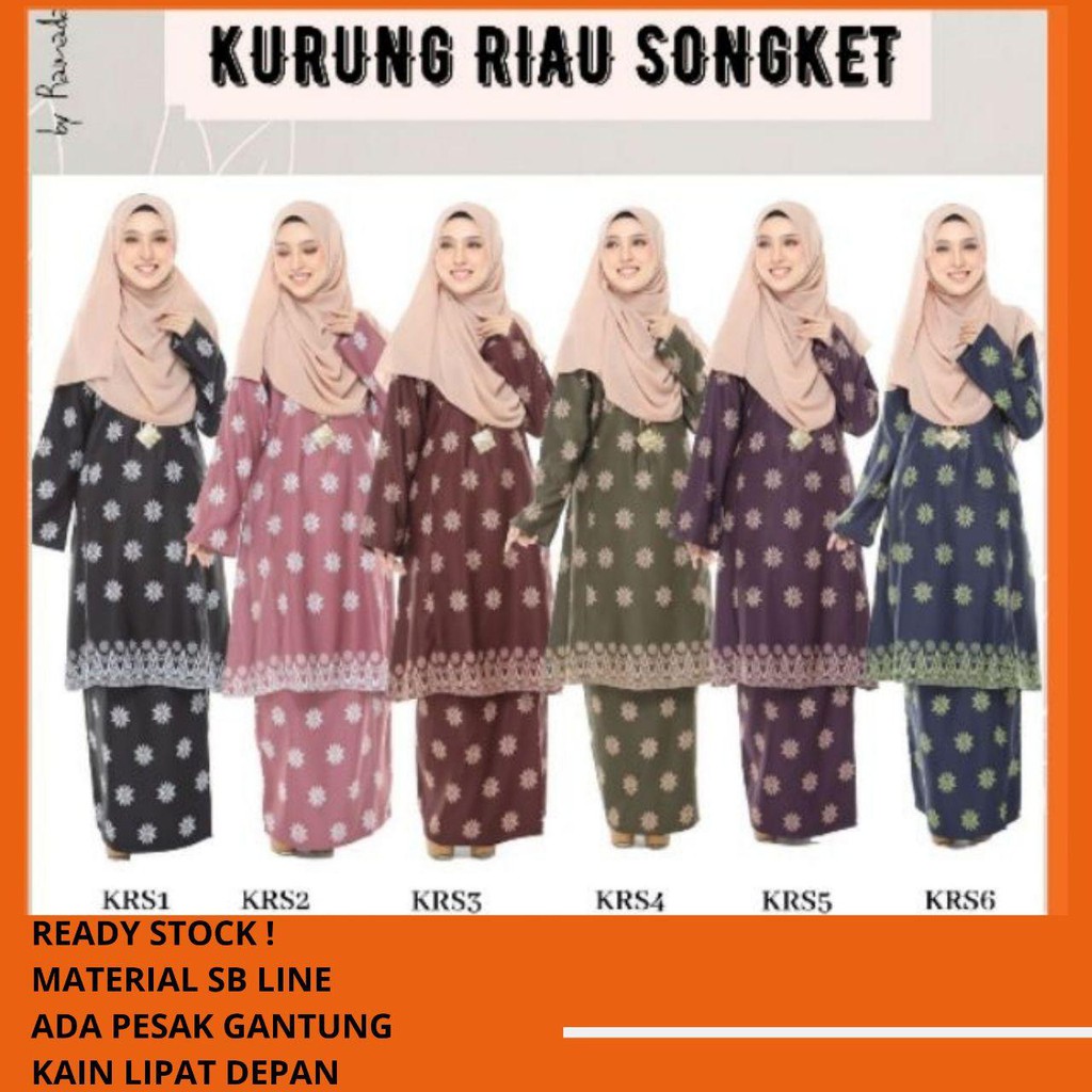 Kurung Riau Songket Raya 2020 Plus Size Bf Friendly Kurung Pahang Tradisional Shopee Singapore