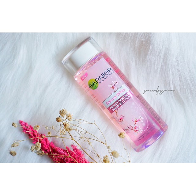 Garnier Sakura White Pinkish Radiance Essence Lotion 1ml Shopee Singapore