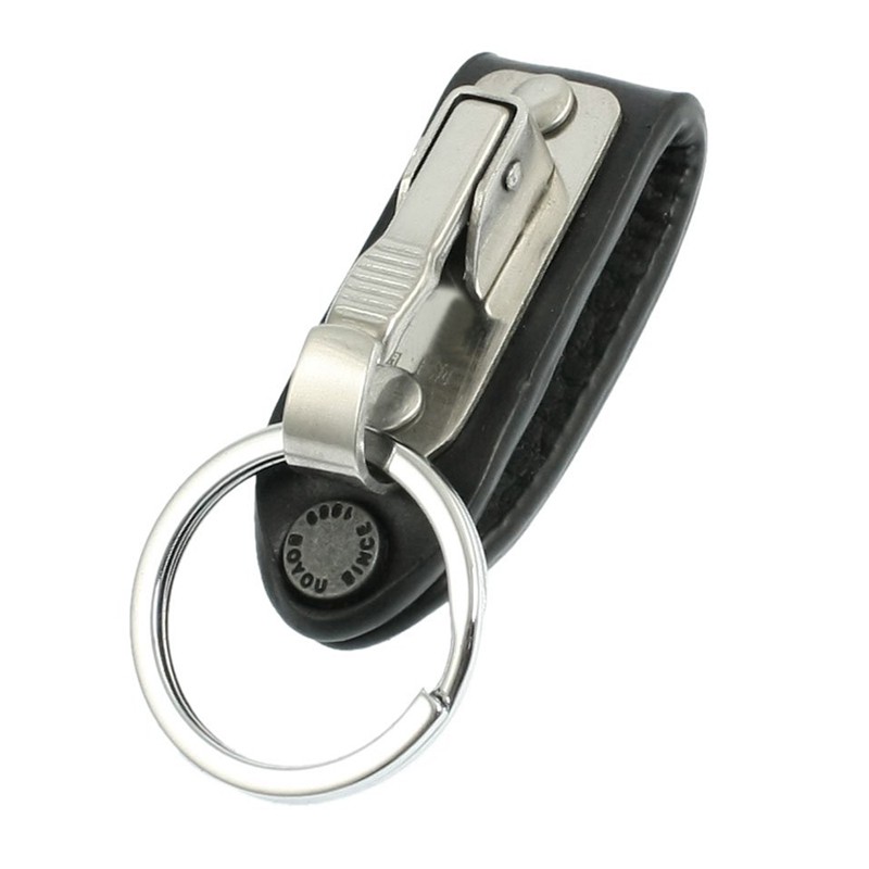 leather belt key chain