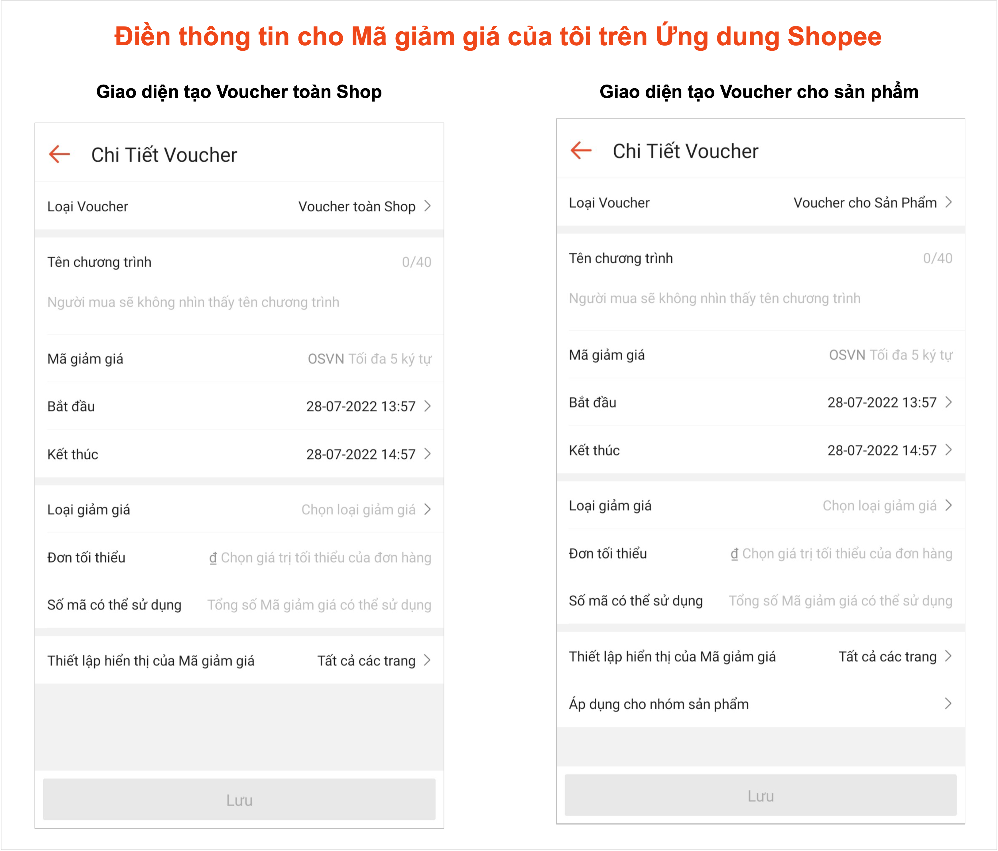 Cách Tạo Mã Giảm Giá Của Shop Trên Ứng Dụng Shopee | Học viện Shopee - Shopee Uni Vietnam