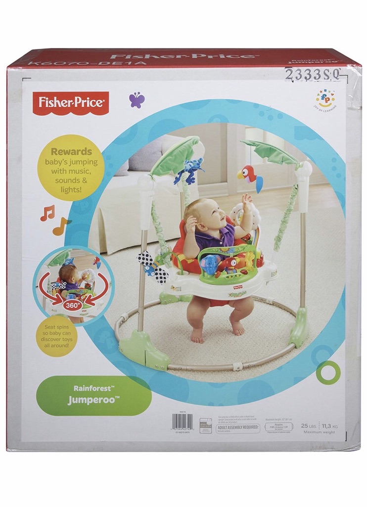 fisher price jungle jumperoo age