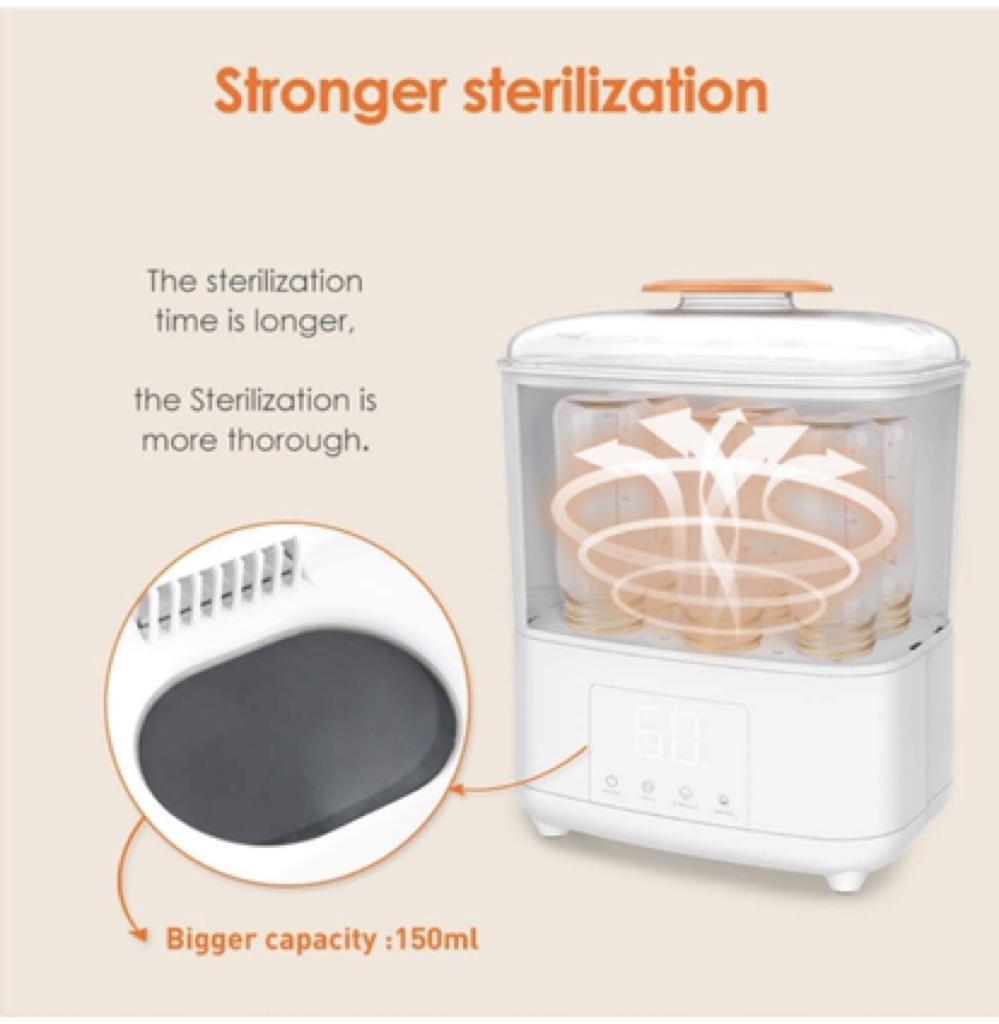 bololo baby bottle sterilizer