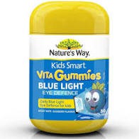100% Genuine Nature's Way Kids  Smart Vita Gummies Blue Light Eye Deference (50)