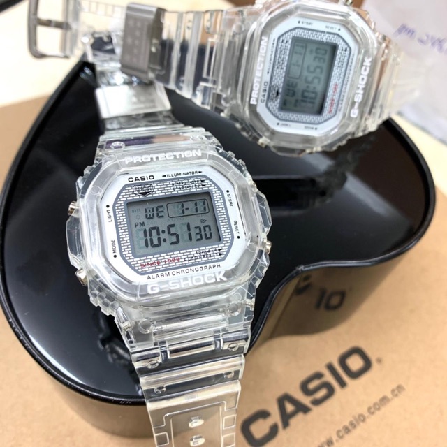 casio dw 5600 transparent