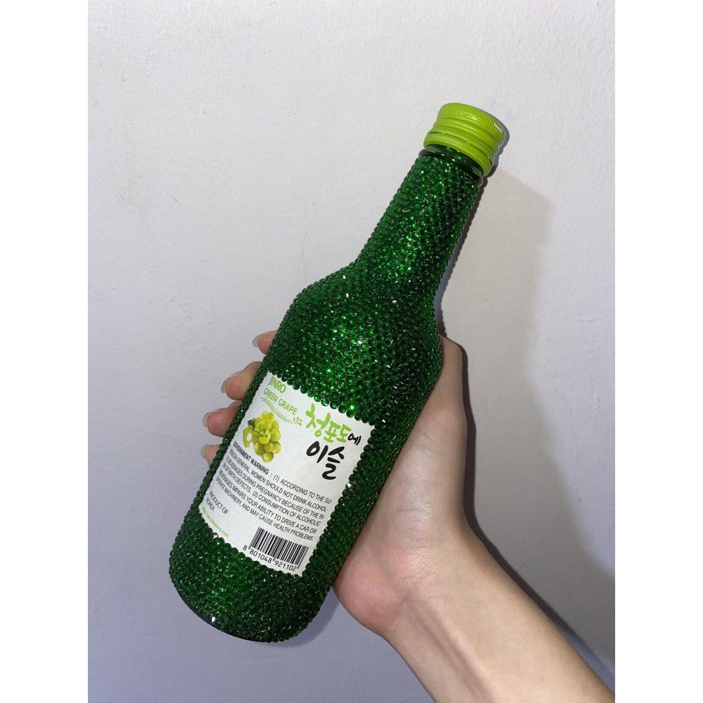 Bling Soju Bottle Green Grape Shopee Singapore