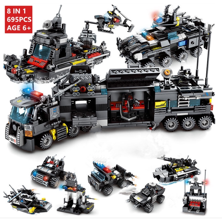 lego police swat truck