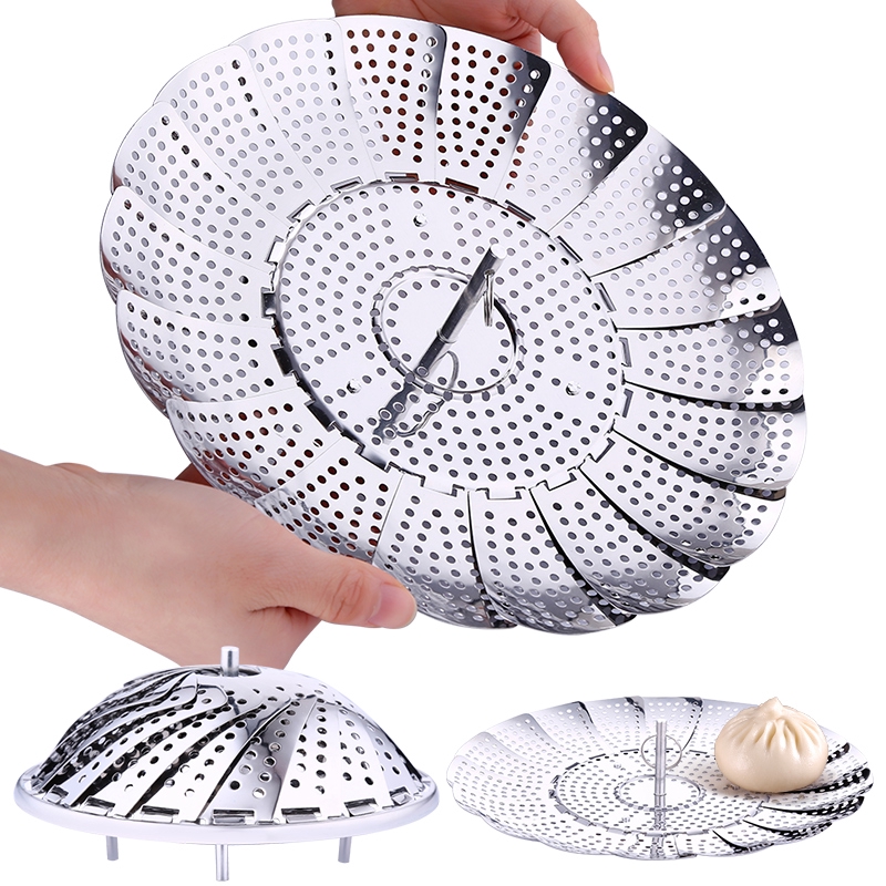 3 Size Food Steamer Basket for Cooking / Stainless Steel Vegetable