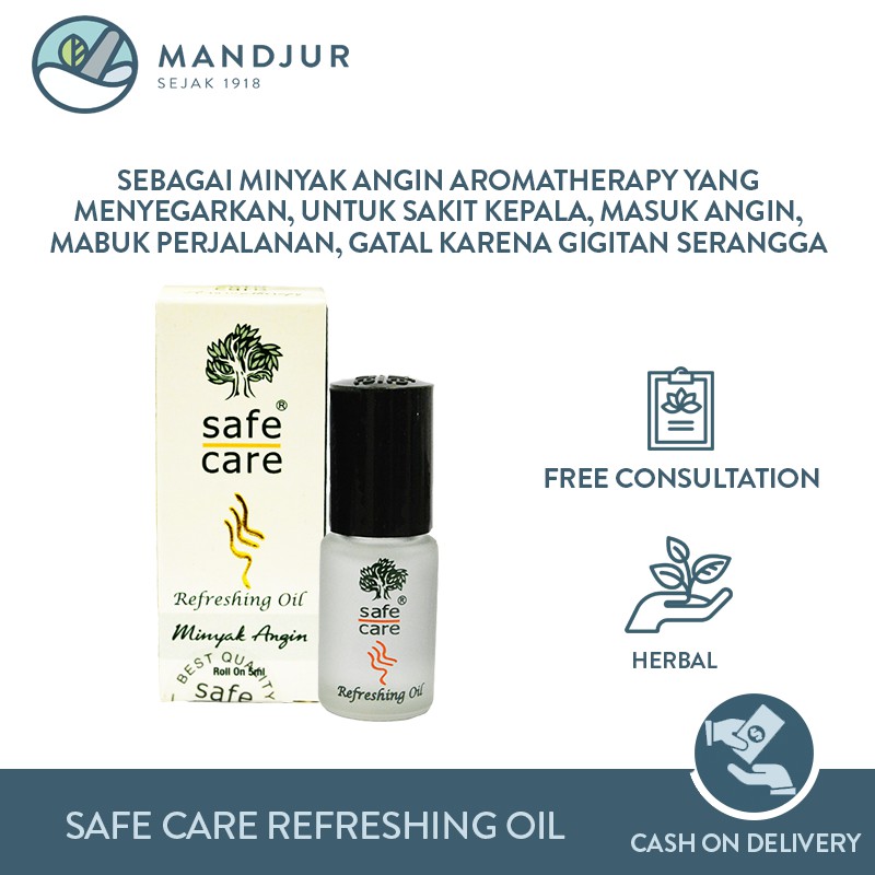 Safe Care Aromatherapy Refreshing Oil 5 ml Shopee Singapore