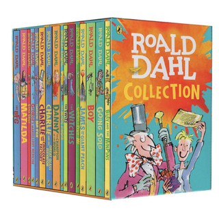 Roald Dahl 16 Books Set. Literature Kids Children Fiction English Novel Kids Gift