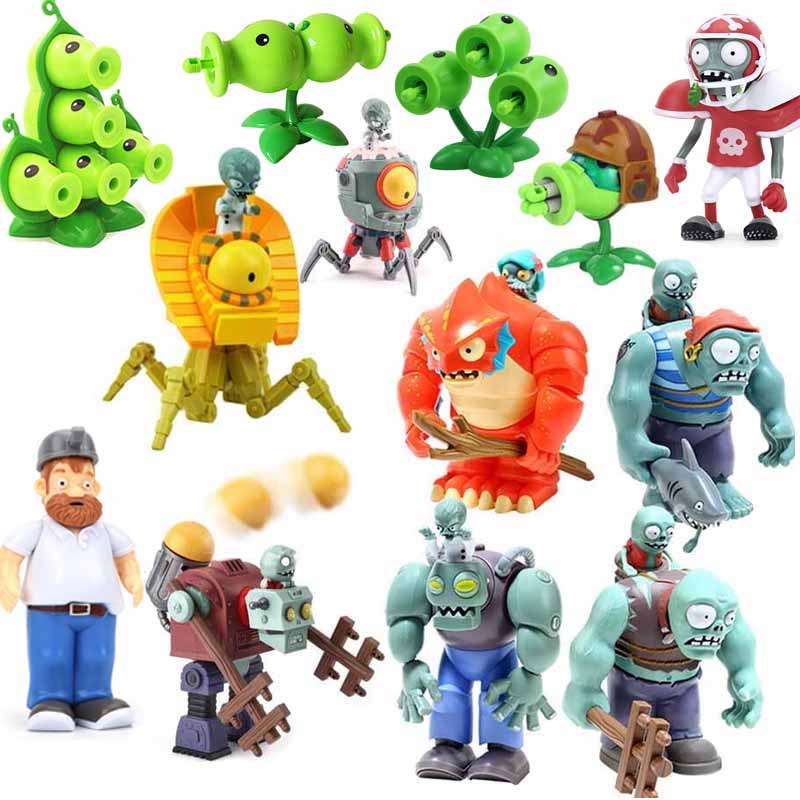 New Plants vs Zombies Battle Toy Five-hole Pea Pod Shooter Deep Sea ...