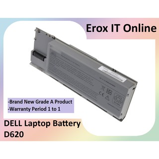 Laptop Replacement Battery For Dell Latitude D6 Pc764 D630 D631 Shopee Singapore