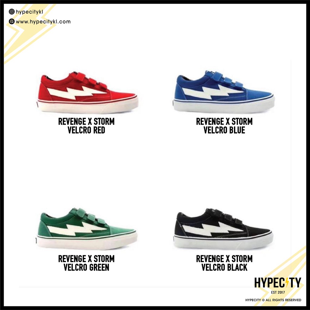 revenge storm velcro