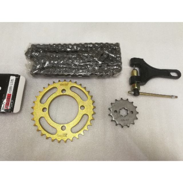 yamaha rxz chain sprocket