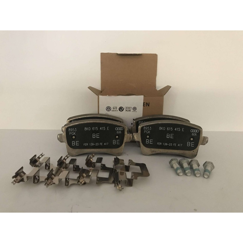 Genuine Rear Brake Pads for Audi A4/A5/Q5 8K0698451A Shopee Singapore