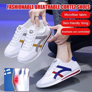 Image of thu nhỏ Fashionable Breathable Cortez Shoes Women's Fashion Casual Leather Shoes Sports Shoes #1