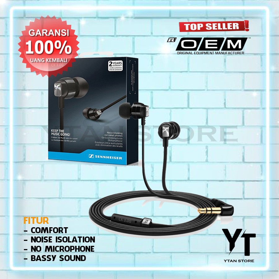 sennheiser cx 3.00 specs