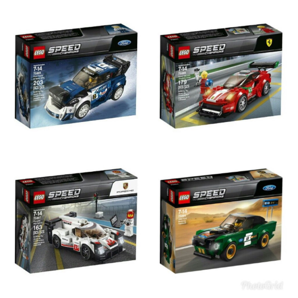 Tansh Lego speed champions 75884 75885 75886 75887 | Shopee Singapore