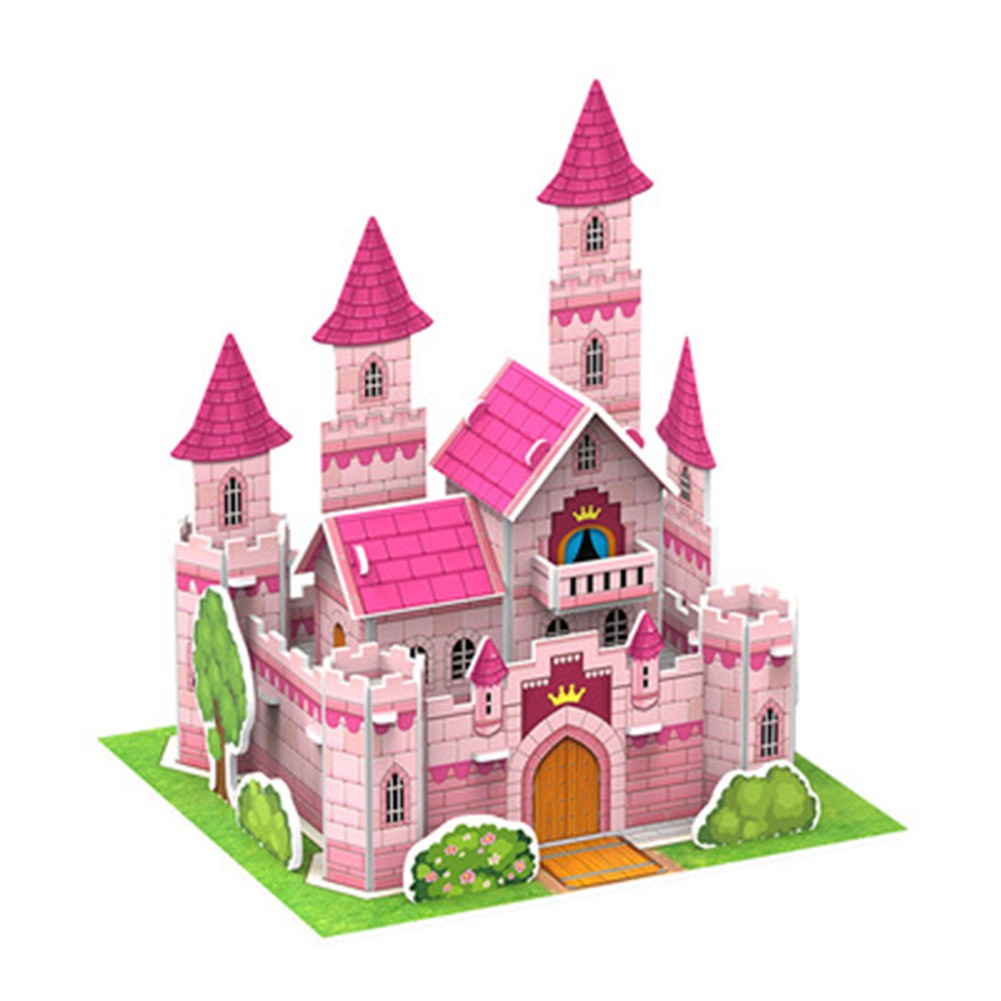 Three-Dimensional 3D Model Puzzles Handmade DIY Houses Building Blocks Kids Toys – >>> top1shop >>> shopee.sg