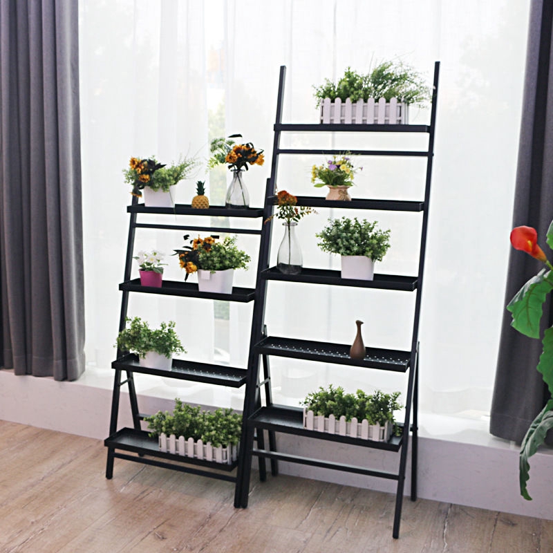 Nordic Indoor Flower Shelf Terrace Iron Multimeat Plant