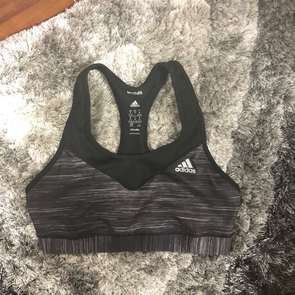 adidas sports bra size