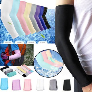 FASHION Stretch Long Sleeves Cycling Golf Arm UV Protection Sun Covers (1 pair)