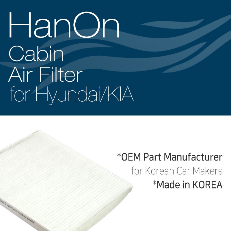 Hanon Cabin Air Filter For Hyundai Kia Shopee Singapore