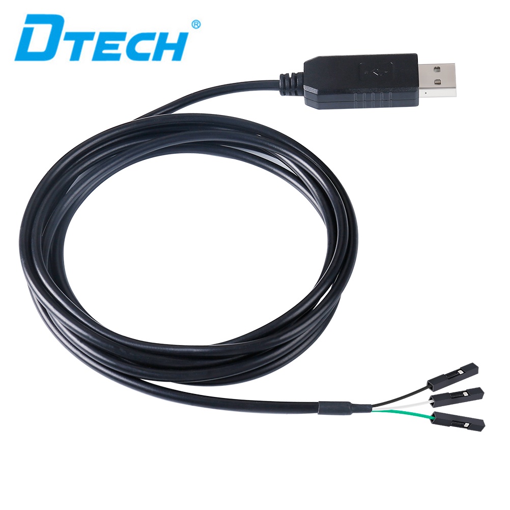 Dtech Ftdi Usb To Ttl Serial Adapter 33v5v Debug Uart Cable Tx Rx Signal 346 Pin Female 5555