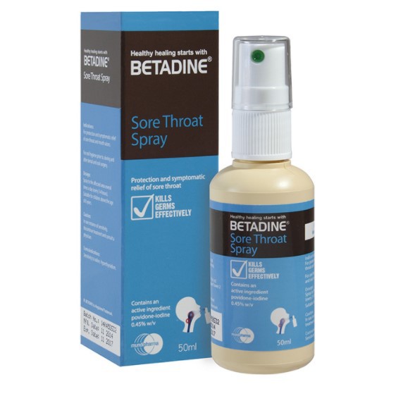 Betadine Sore Throat Spray 50ml (EXP 06/2024) Shopee Singapore