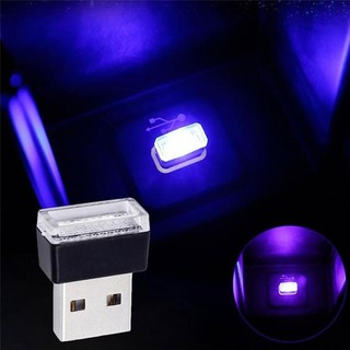 USB LED mini Wireless Atmosphere Light Car Interior Lighting Accessory Universal