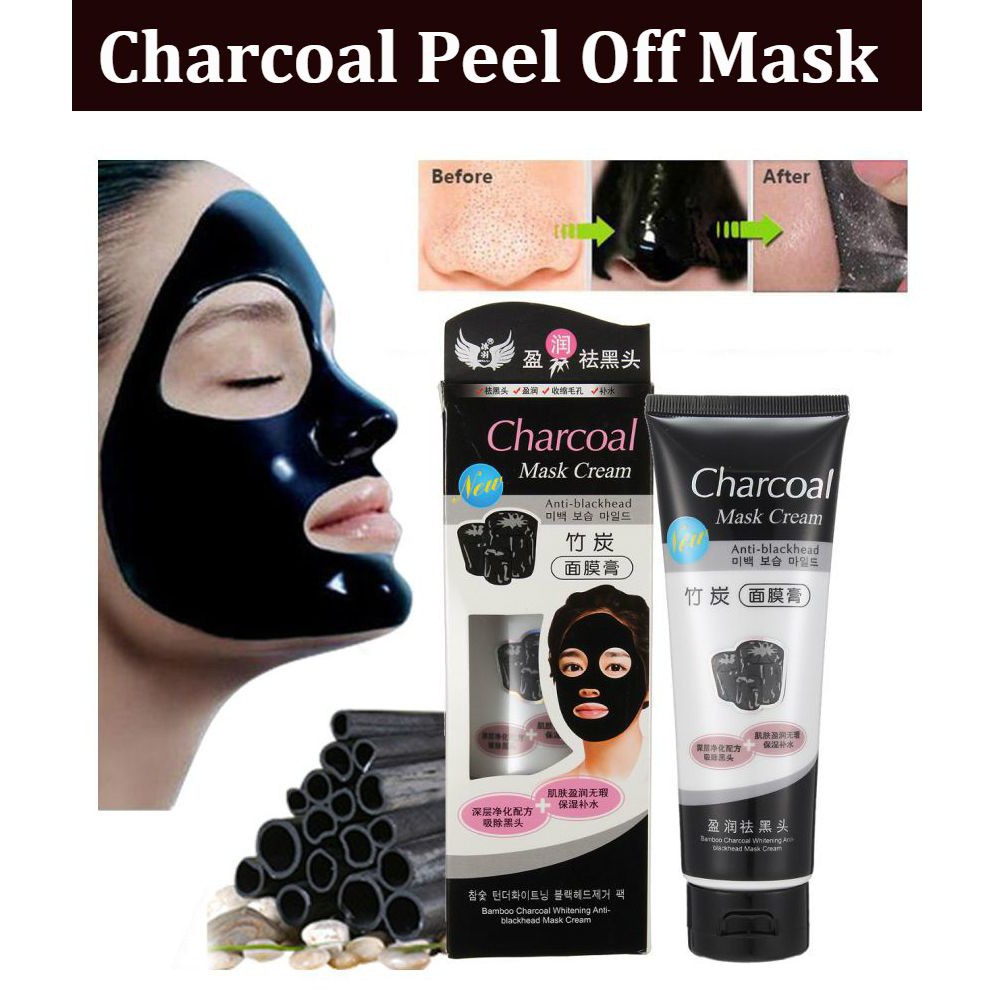 Viral Charcoal Mask 130g Blackheads Mask Gelatin Charcoal Mask Charcoal Mask Male Female Mask Shopee Singapore