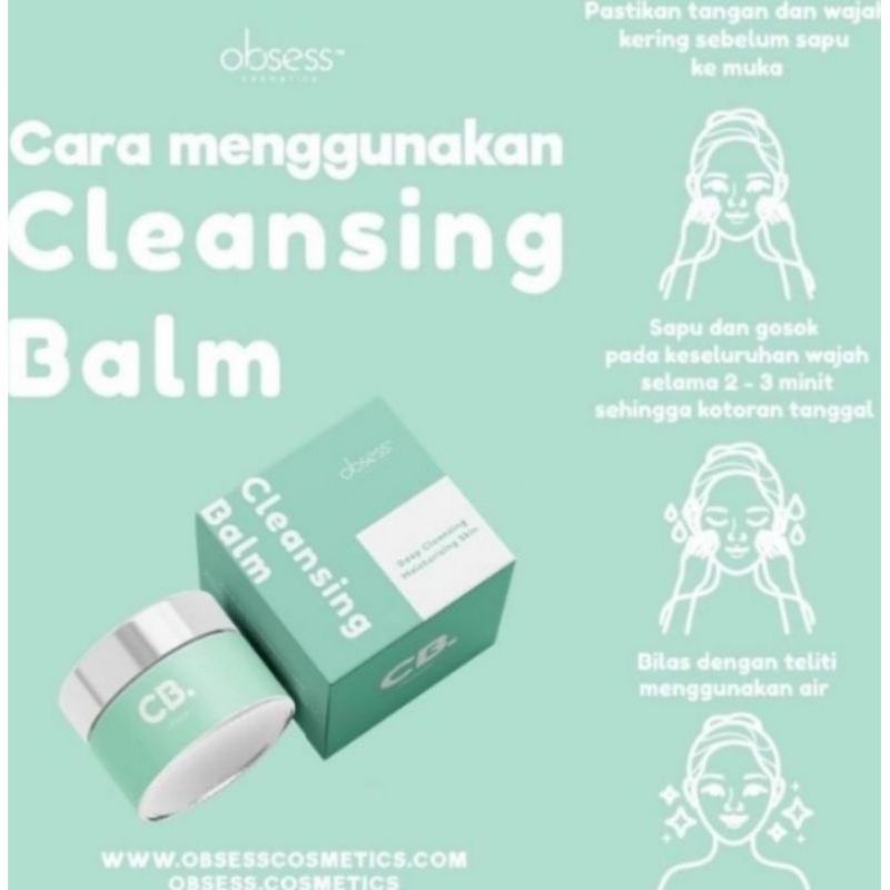 Cleansing Balm By Obsess Skincare Double Cleansing Oil Based Cleanser Pembersih Makeup Cleansing Balm Obsess Skin Shopee Singapore