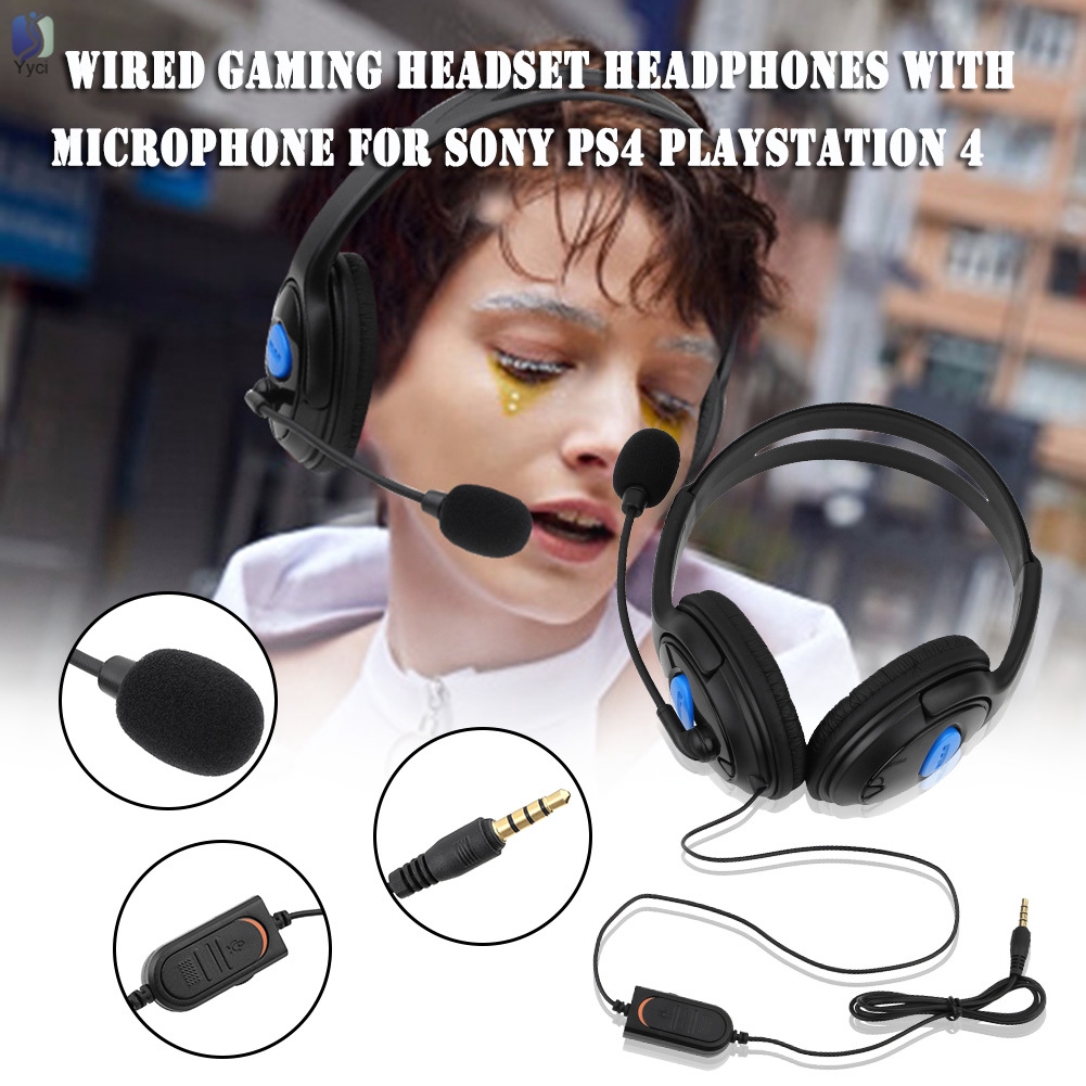 sony ps4 headset wired