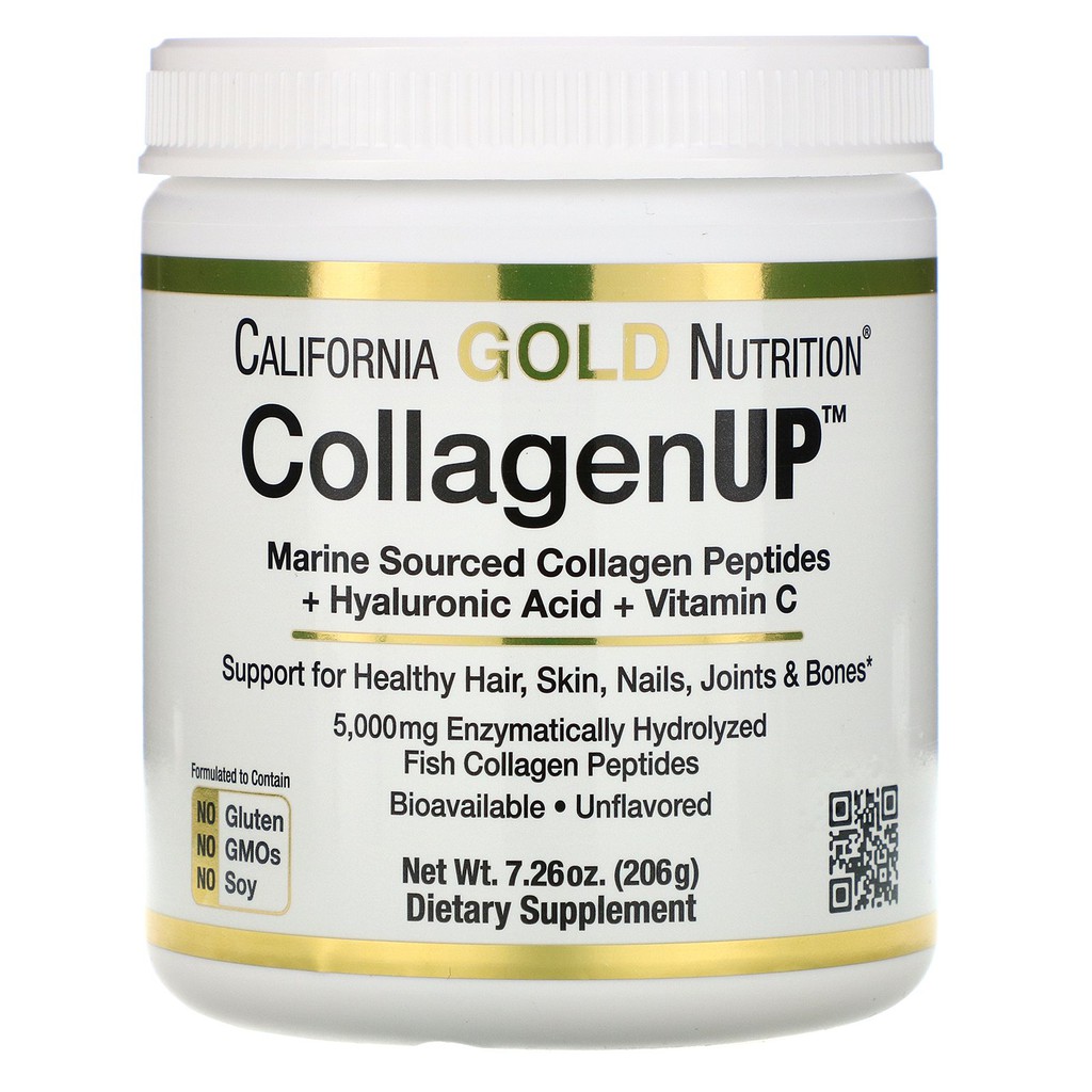 California Gold Nutrition Collagenup Marine Collagen Hyaluronic Acid Vitam Shopee Singapore