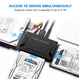 SATA to USB IDE Adapter USB 3.0 2.0 Sata 3 Cable for 2.5 3.5 Hard Disk Drive HDD SSD Converter IDE SATA Adapter