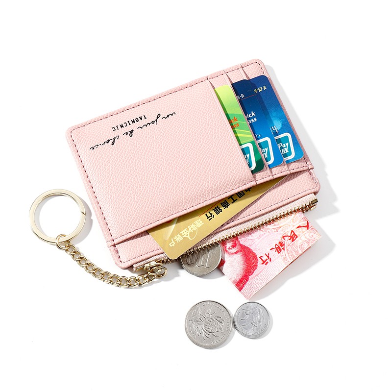 Image of {READY STOCK} Women's Coin Purse Korean Plain Small Card Holder Mini Short Wallet Dompet Pendek Wanita Korea Kad #4
