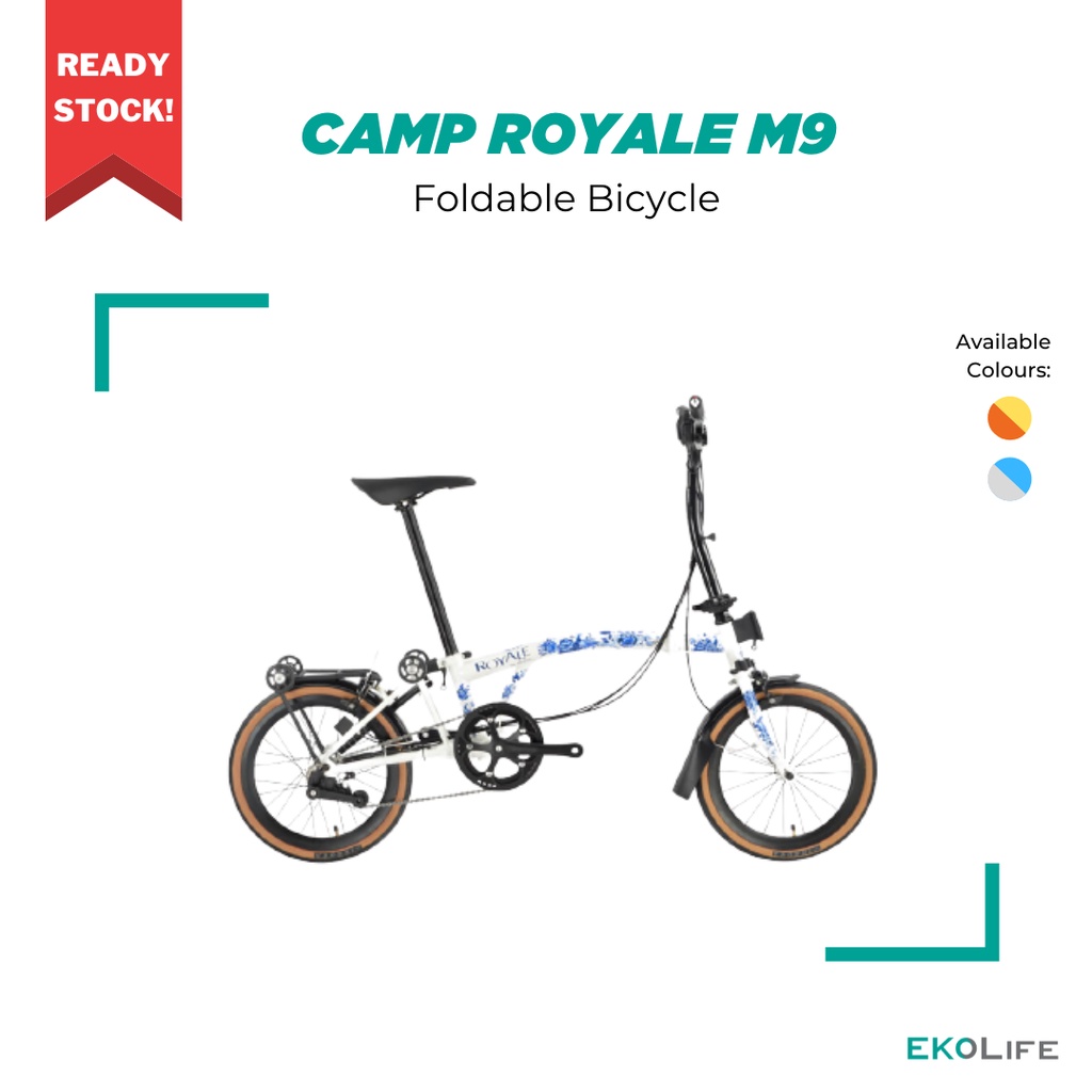 camp royale folding bike