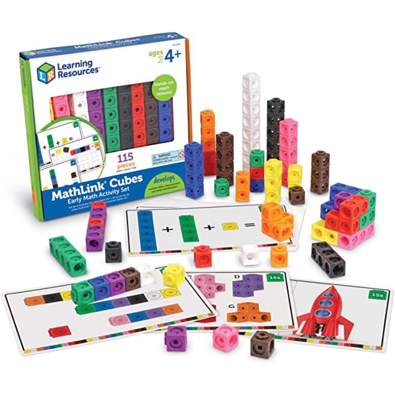 Early Education Baby Manipulative Resources Math Link Cubes Maths Starter 