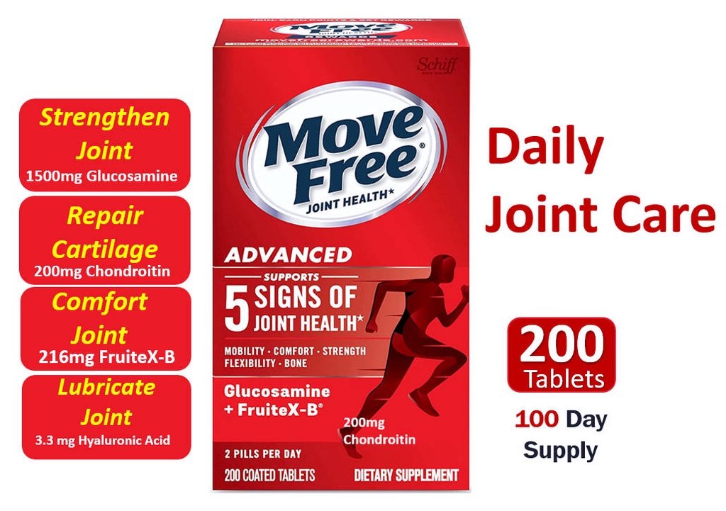 [Authorized] Schiff Move Free Joint Health Advanced/Ultra Glucosamine