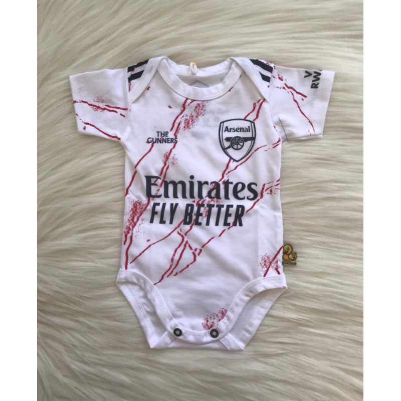 arsenal baby outfit