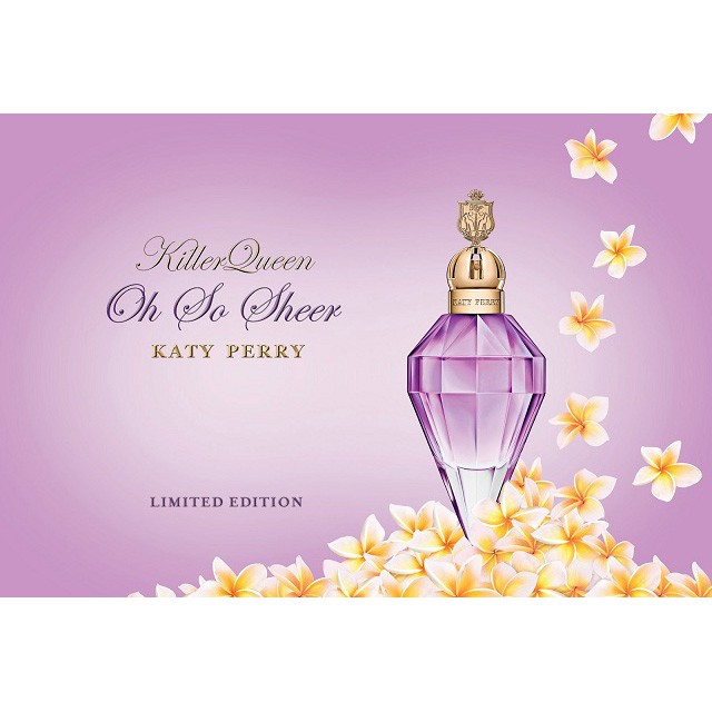 Katy Perry Killer Queen Oh So Sheer Edp For Women 100ml Katyperry Eau De Parfum Brand New 100 Authentic Perfume Shopee Singapore