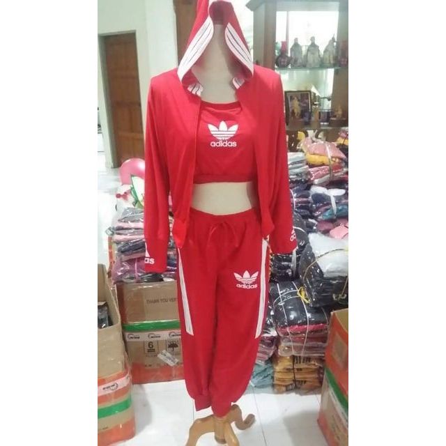 baju set adidas
