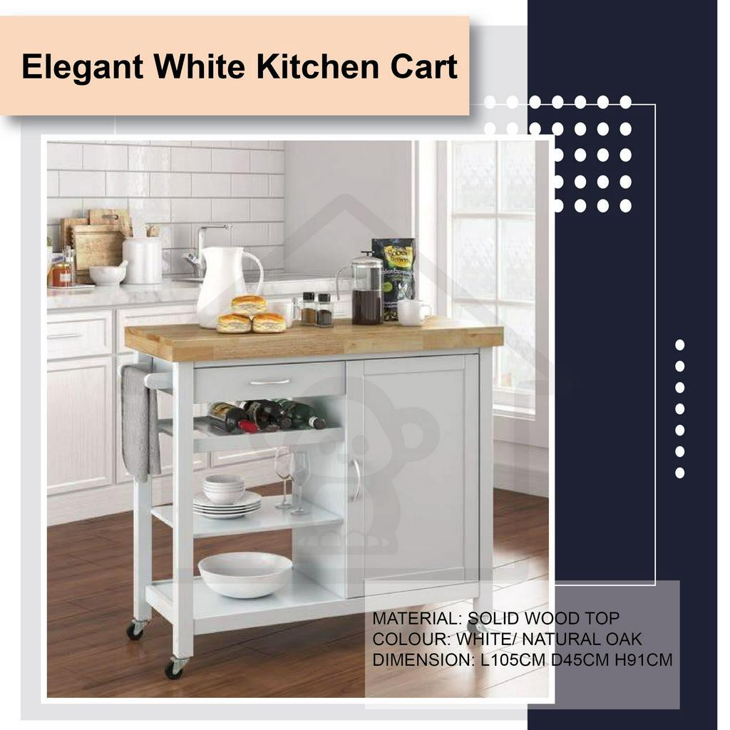 Kitchen Trolley Kitchen Cart White Kitchen Cart Modern Kitchen Trolley
